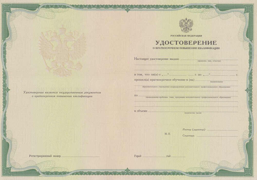 Программа Ультразвуковая диагностика удостоверение в России